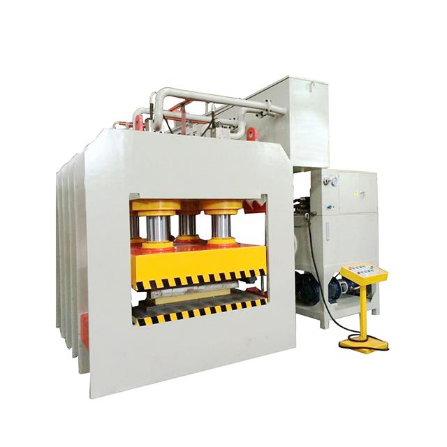 Frame type hydraulic press machine for a