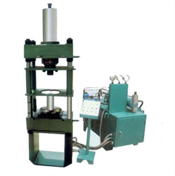 Bung hole press machine of lpg gas cylinder production line