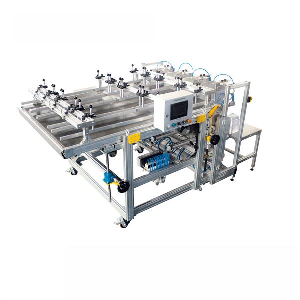 Auto box packed machine of aluminum foil food container production line