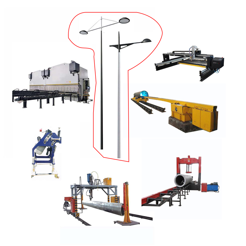 Revolutionize Your Production Efficiency with JY's Light Pole Production Line